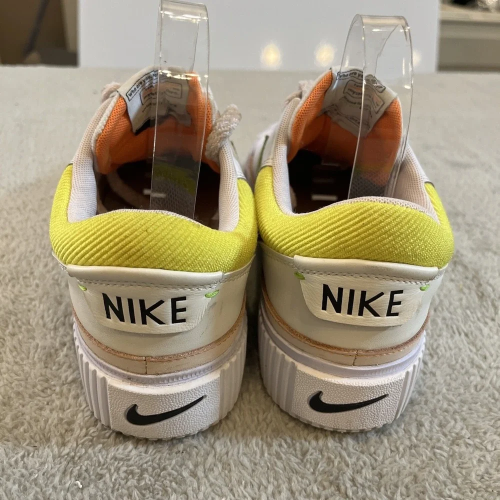 Nike Women's Court‎ Legacy Lift Low Top Happy Place Casual Sneaker Shoes Size 10